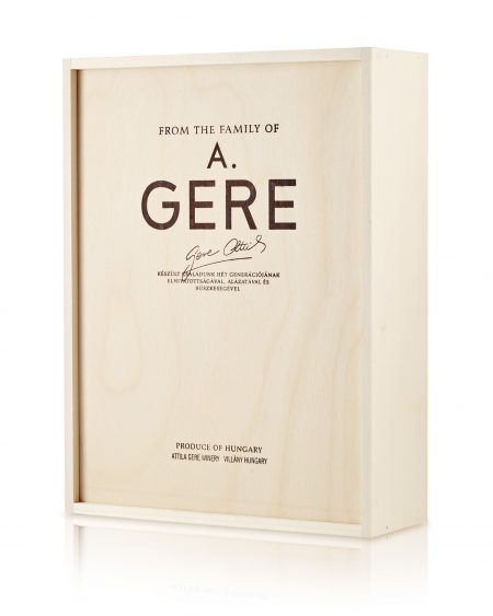 Wooden box for 3 bottles of wine