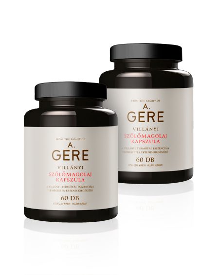 2 PACKS OF A.GERE Grape seed oil capsules (60 pcs each)